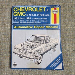 Haynes 24070 Chevrolet & GMC S-10 S-15 Pick-ups 2WD-4WD Repair Manual 1982-1993